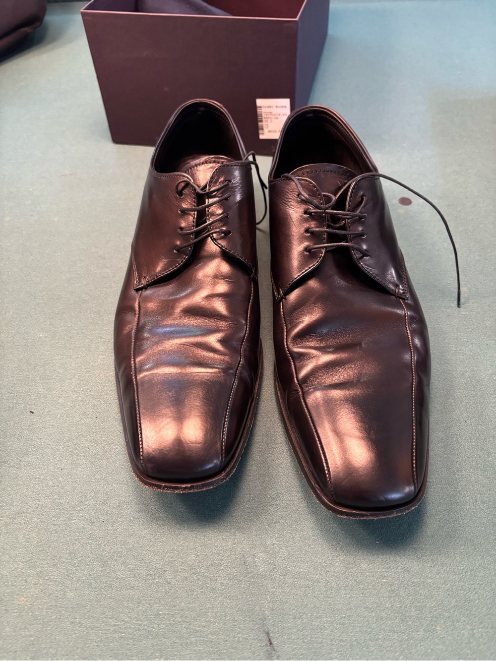 Prada 2E1820 softlux “Nero” mens dress shoes